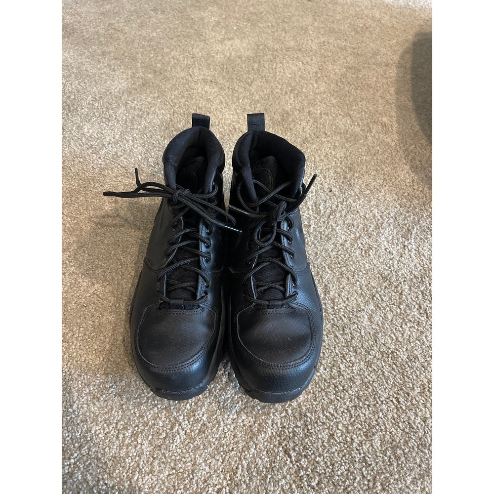 Nike black boots boys youth